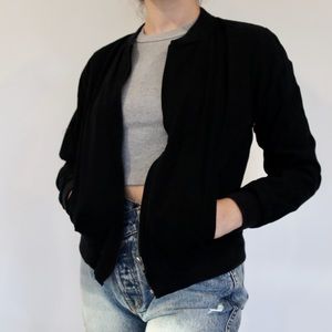 Brandy Melville Kasey Bomber Jacket